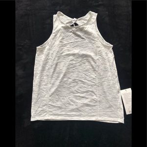 Lululemon Low Key Tank Silver
